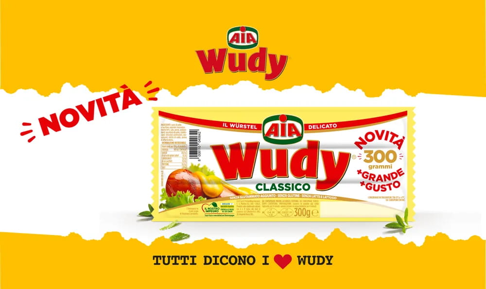 Il gusto classico di Wudy si fa più GRANDE!