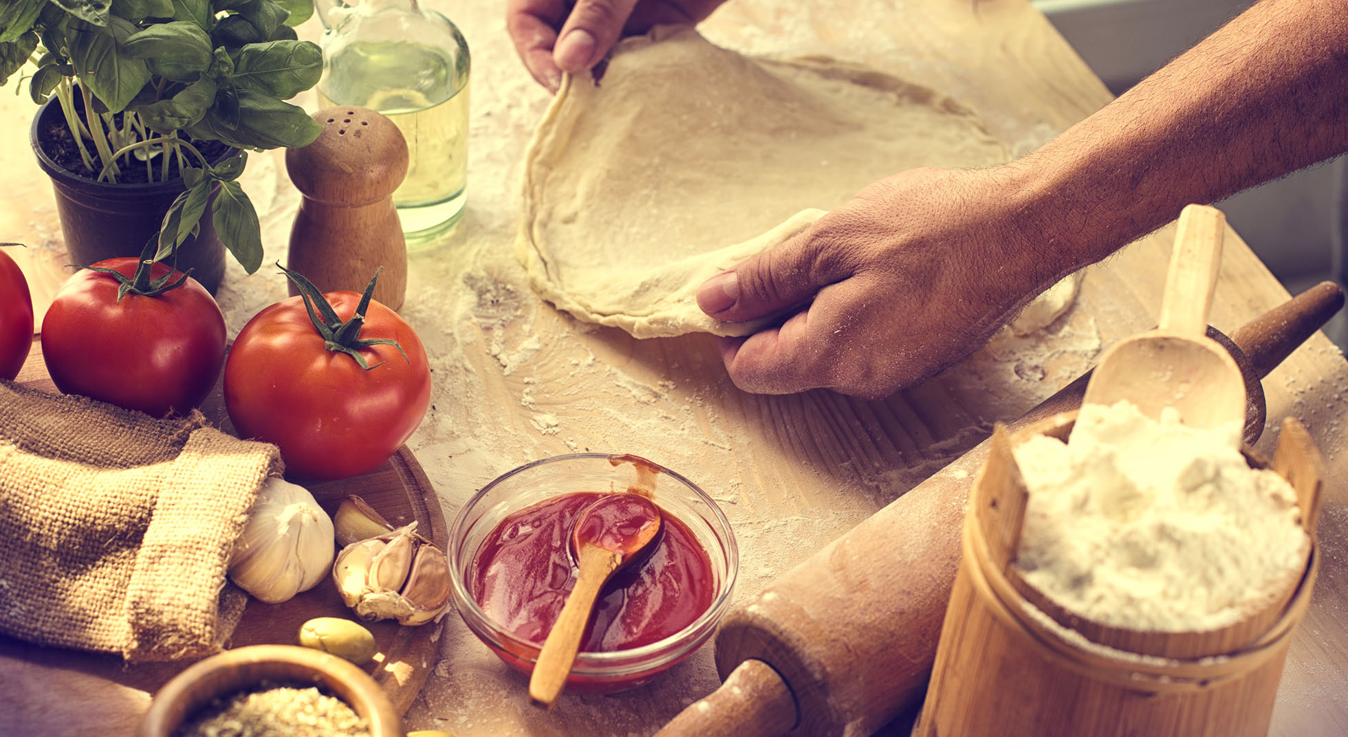 Impasto Di Pizza Pizzateig — Rezepte Suchen