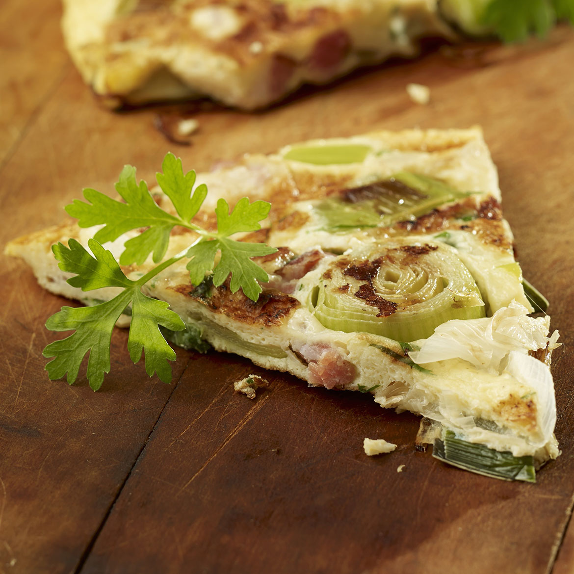 Frittata di porri e pancetta, la ricetta facile AIA Food