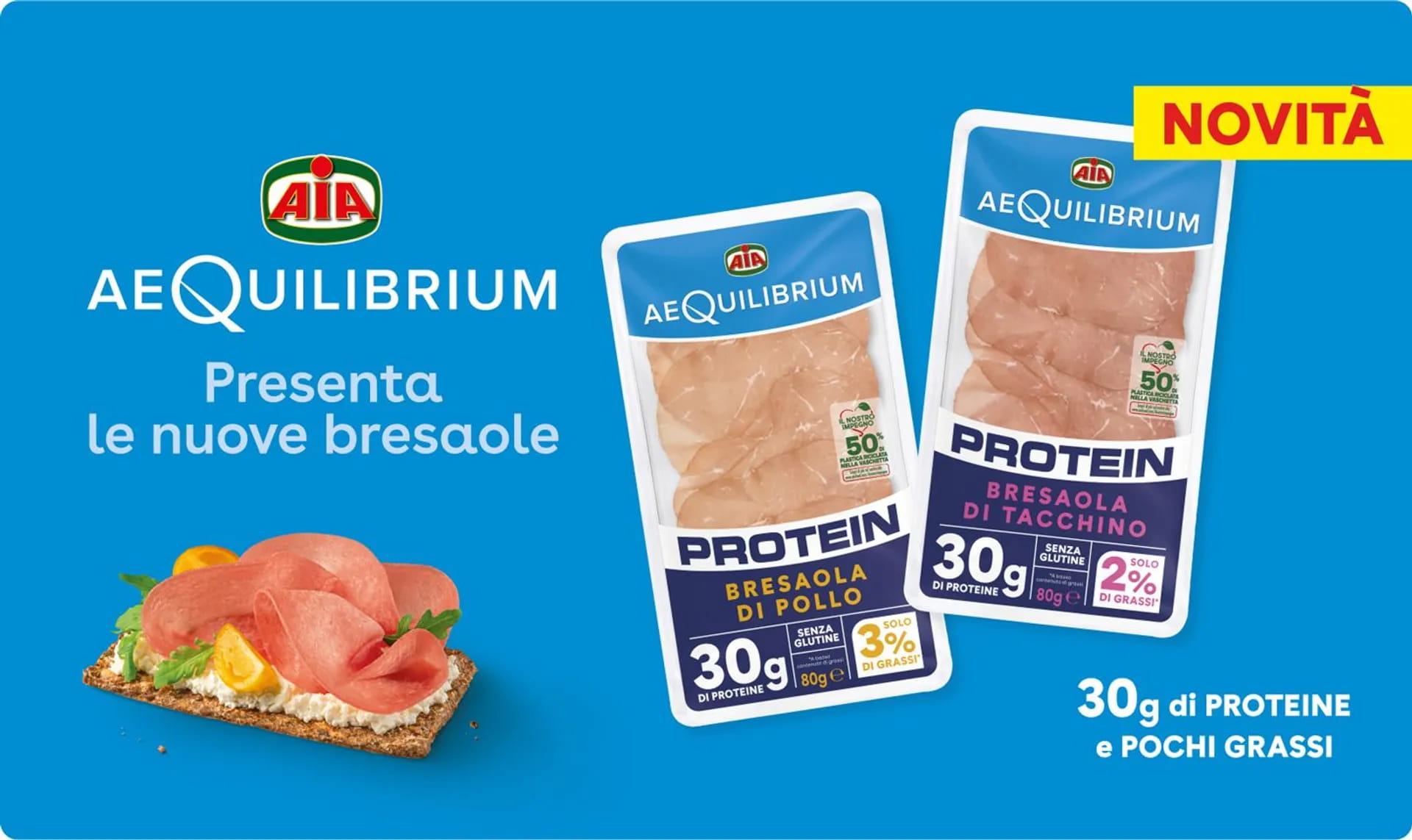Scopri le nuove brasaole AeQuilibrium Protein! 