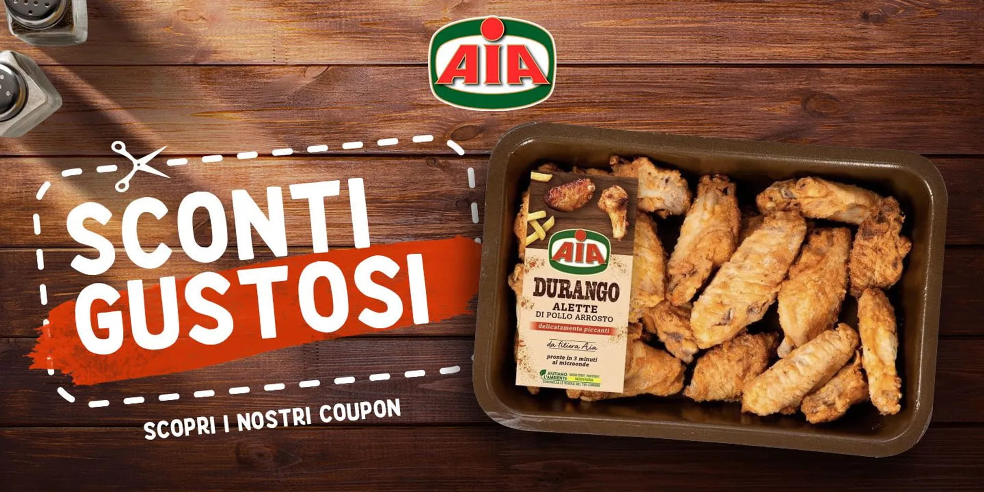 Sconti gustosi con i coupon Durango AIA
