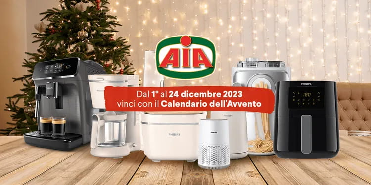 Vinci con il calendario dell'Avvento di AIA