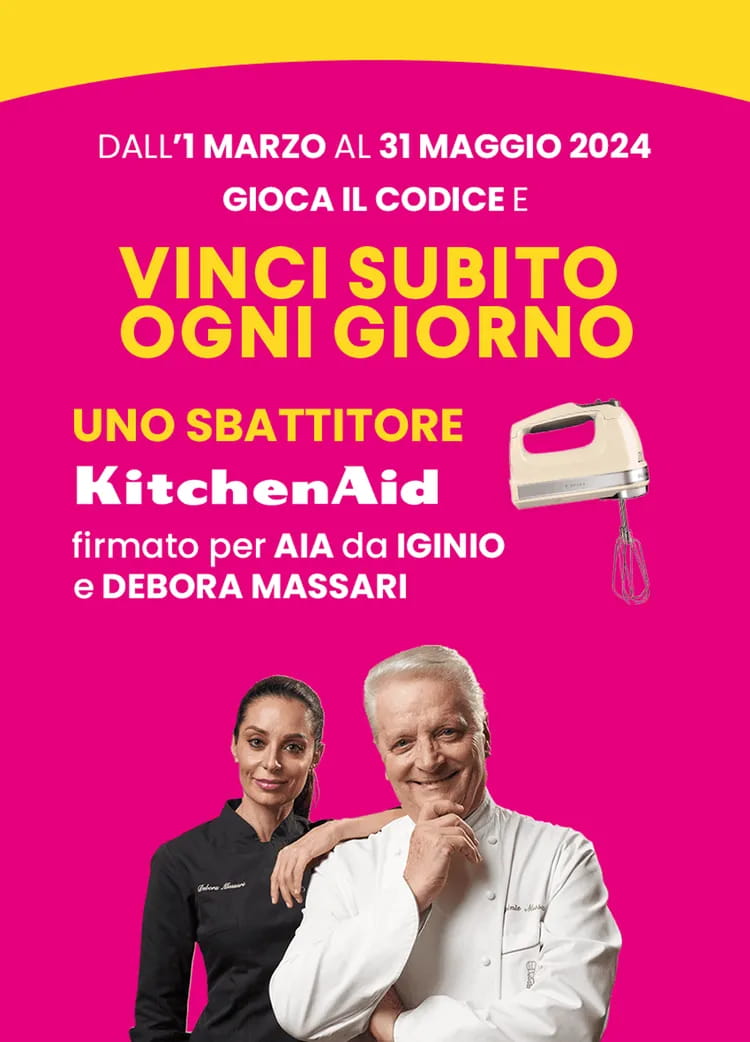 Vinci subito ogni giorno con il concorso Uova AIA
