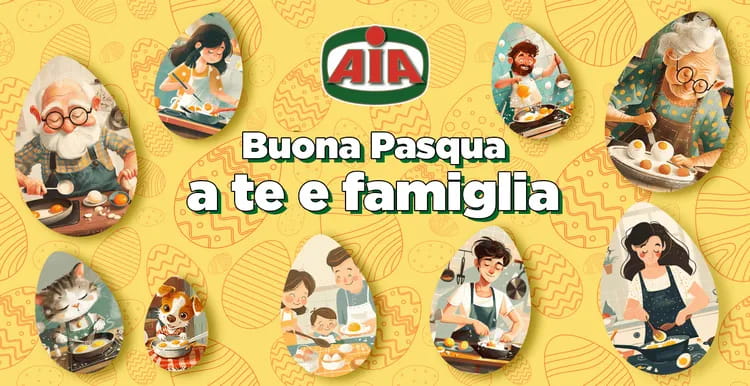 Buona Pasqua, a te e famiglia.