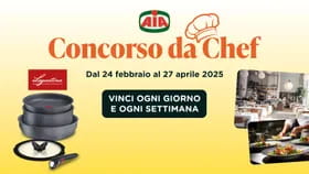 Partecipa al Concorso da Chef e vinci con AIA.