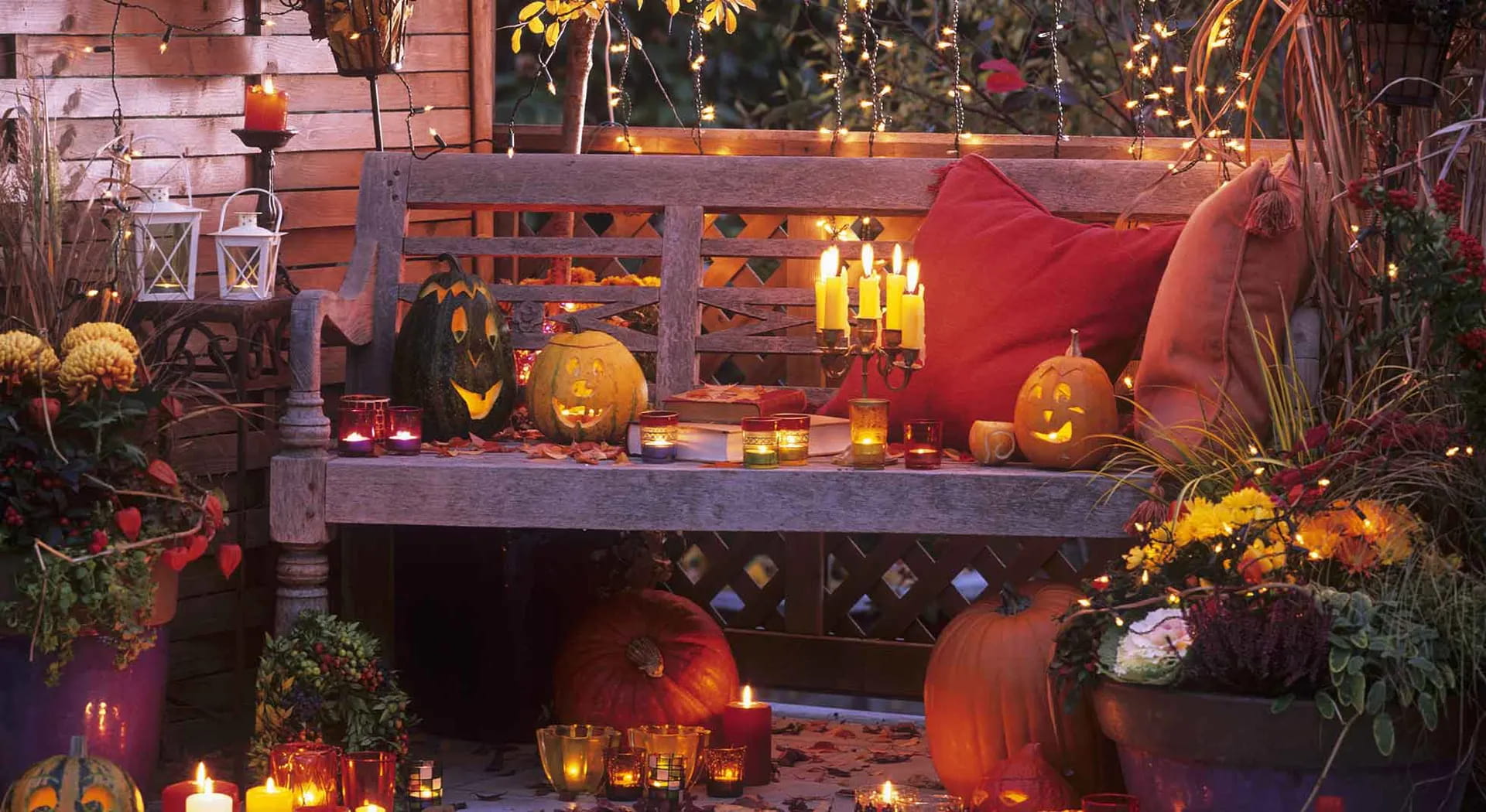 Candele di Halloween fai da te