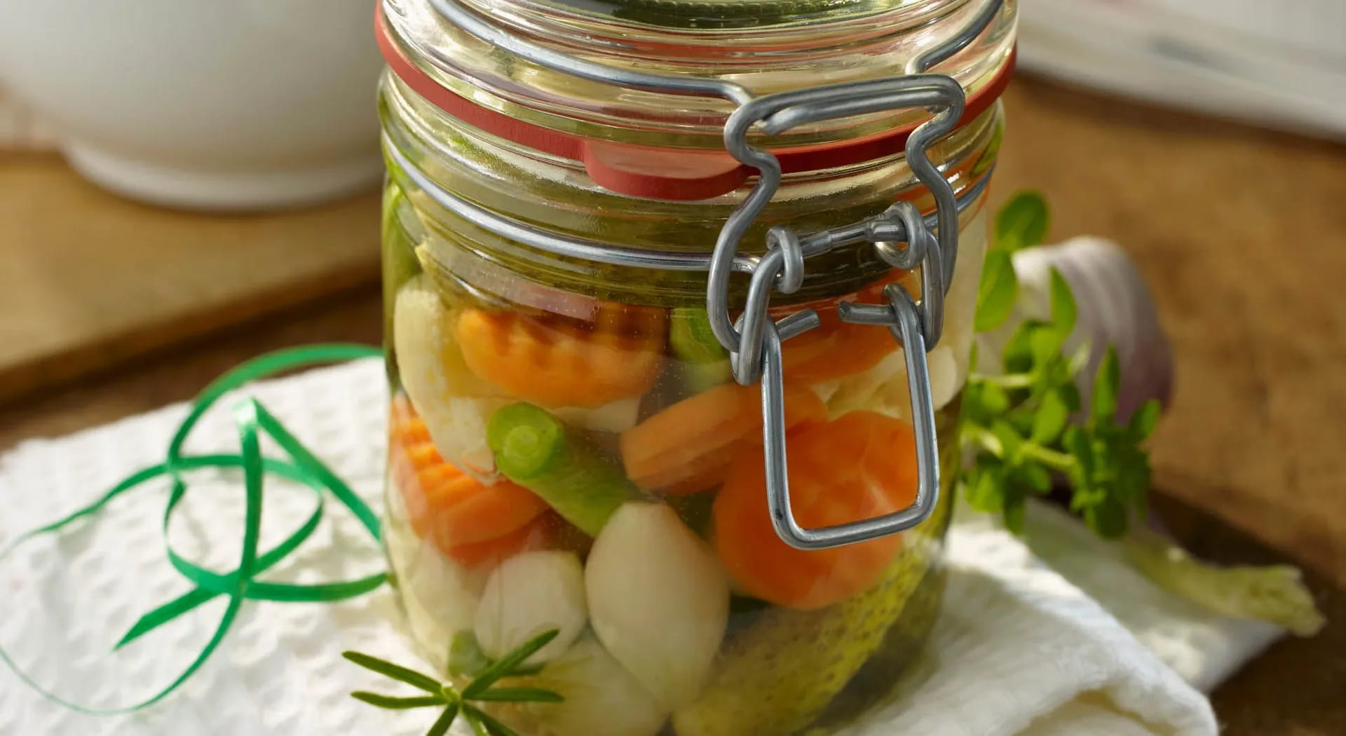 Come conservare le verdure in agrodolce