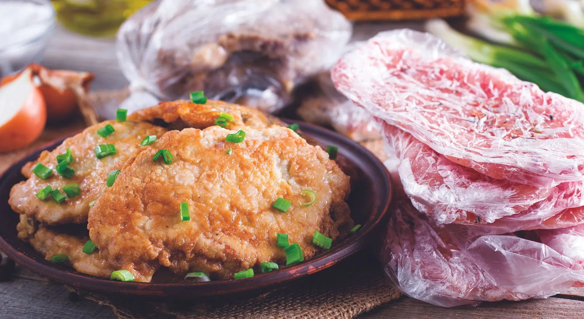 Wie man Fleisch im Ofen auftaut
