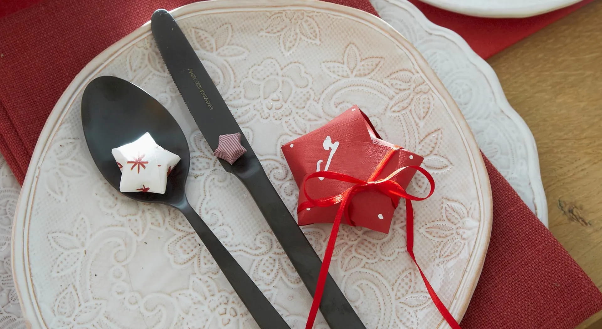 Segnaposto fatti a mano di Natale