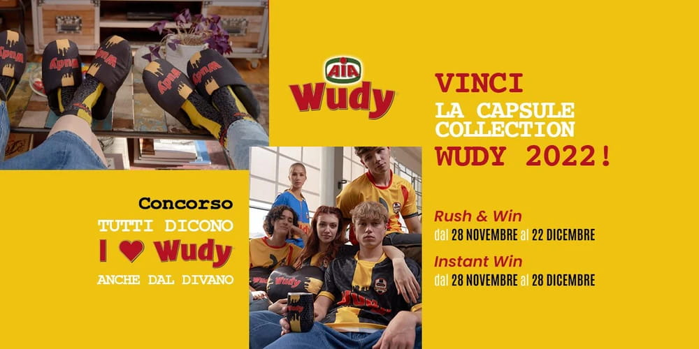 La “Tutti dicono I ❤️ Wudy” Capsule Collection 2022 è arrivata!