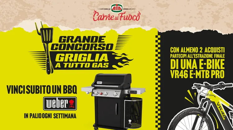 Grande concorso: Griglia a tutto gas