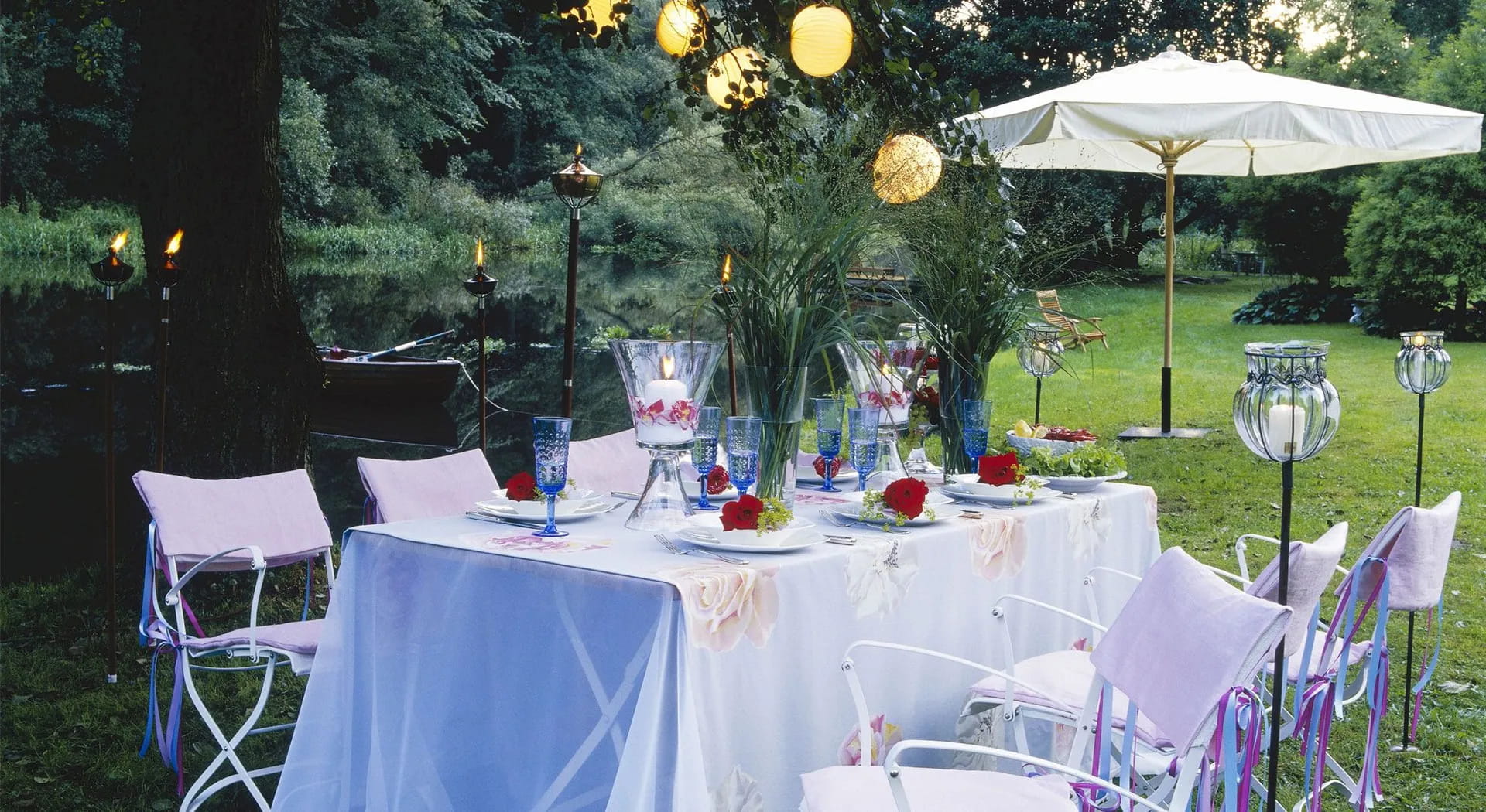 Dinner in the garden: 4 ideas to organize the perfect dinner