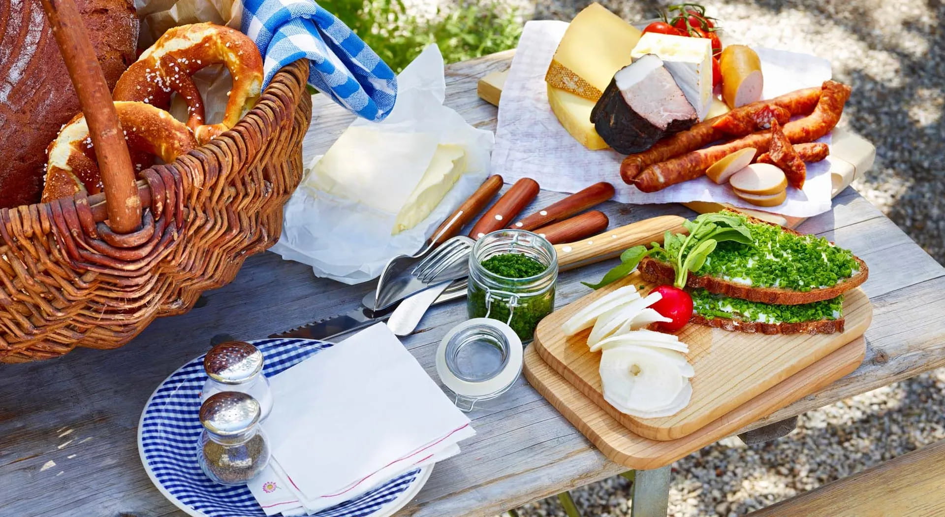 Come preparare il cestino del pic-nic con i bambini