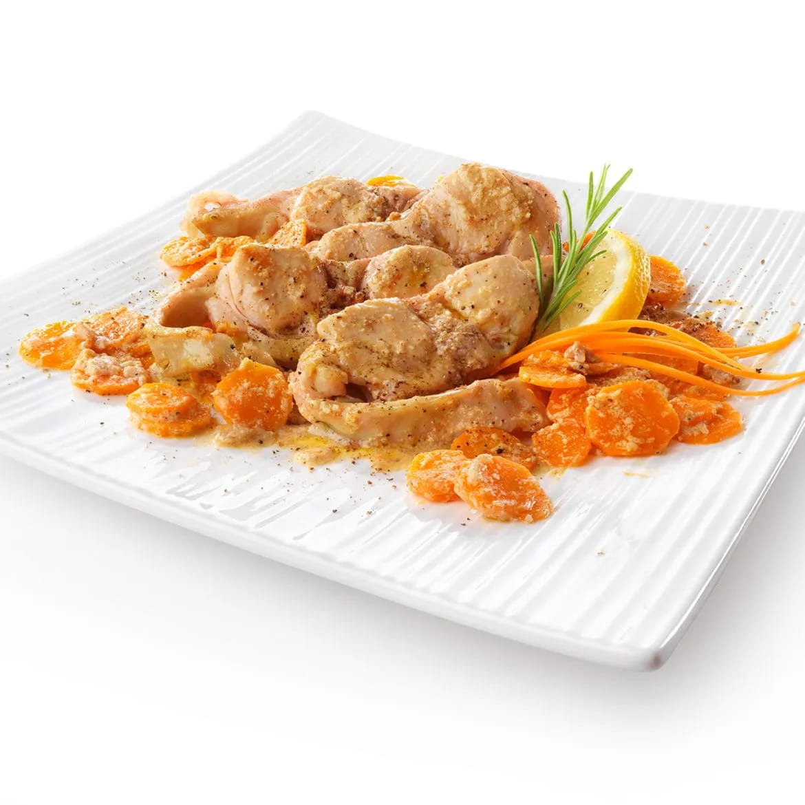 Rabbit Chops with Carrots in Sauce The recipes of AIA