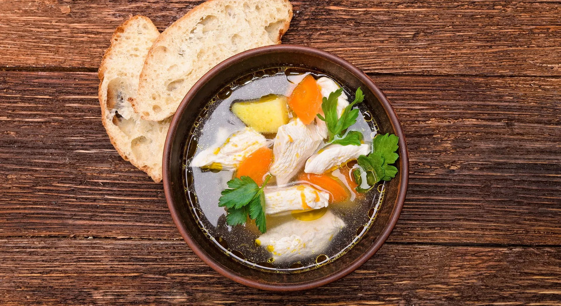 How to make chicken broth: all the secrets