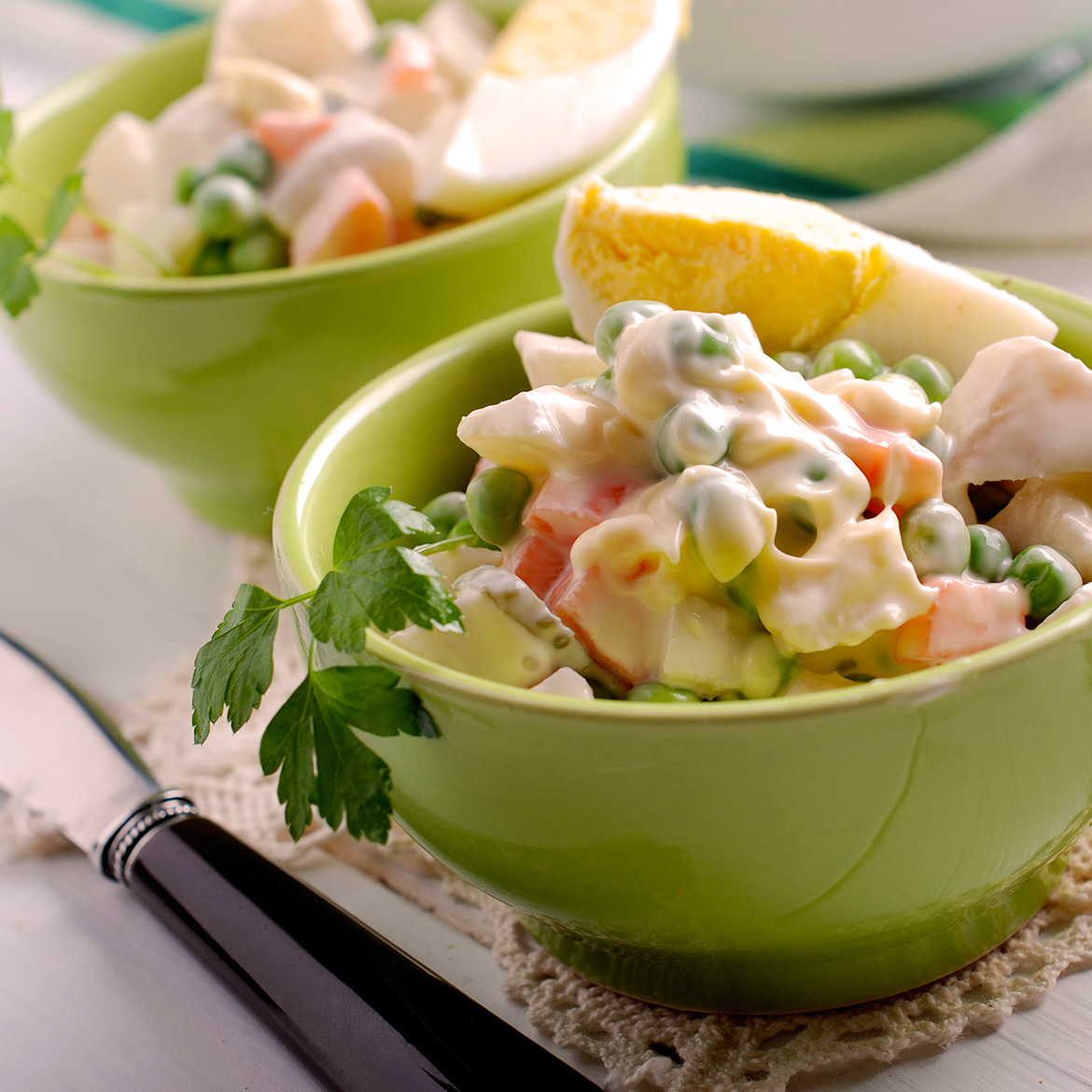 Insalata russa con la salsa tonnata | AIA Food