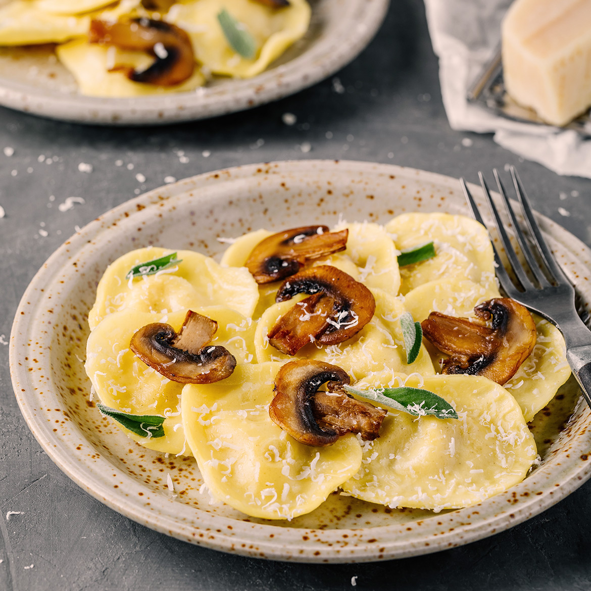 Ravioli ripieni ai funghi AIA Food