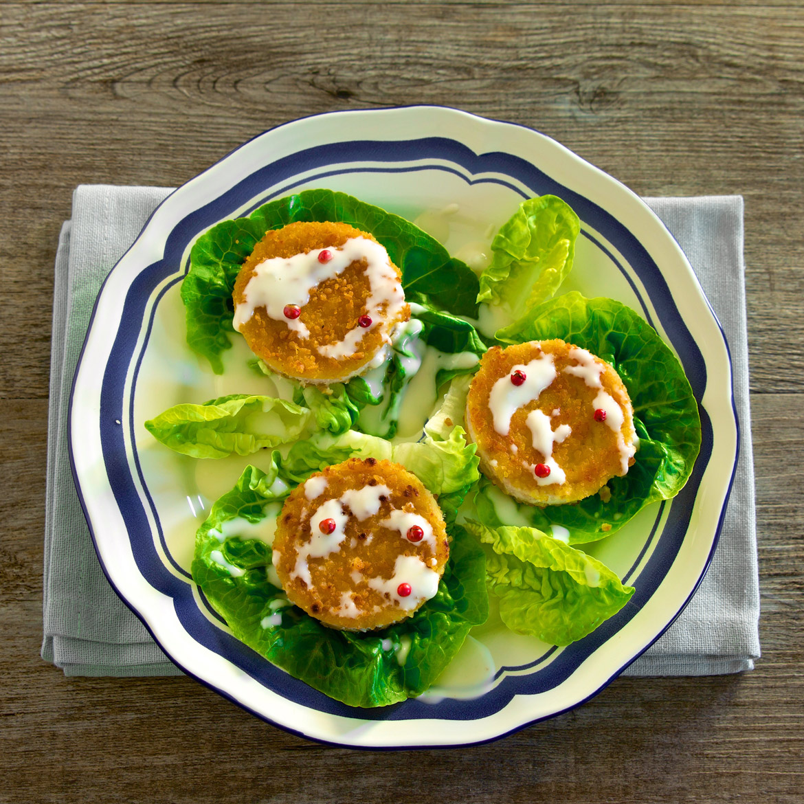 Medaglioni di Bigger con fonduta di AIA Food