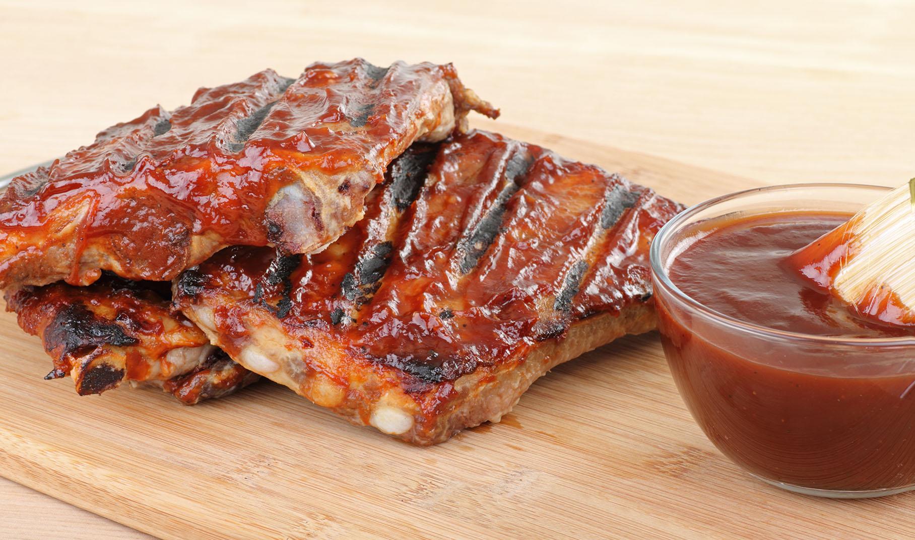 Свиные ребра BBQ