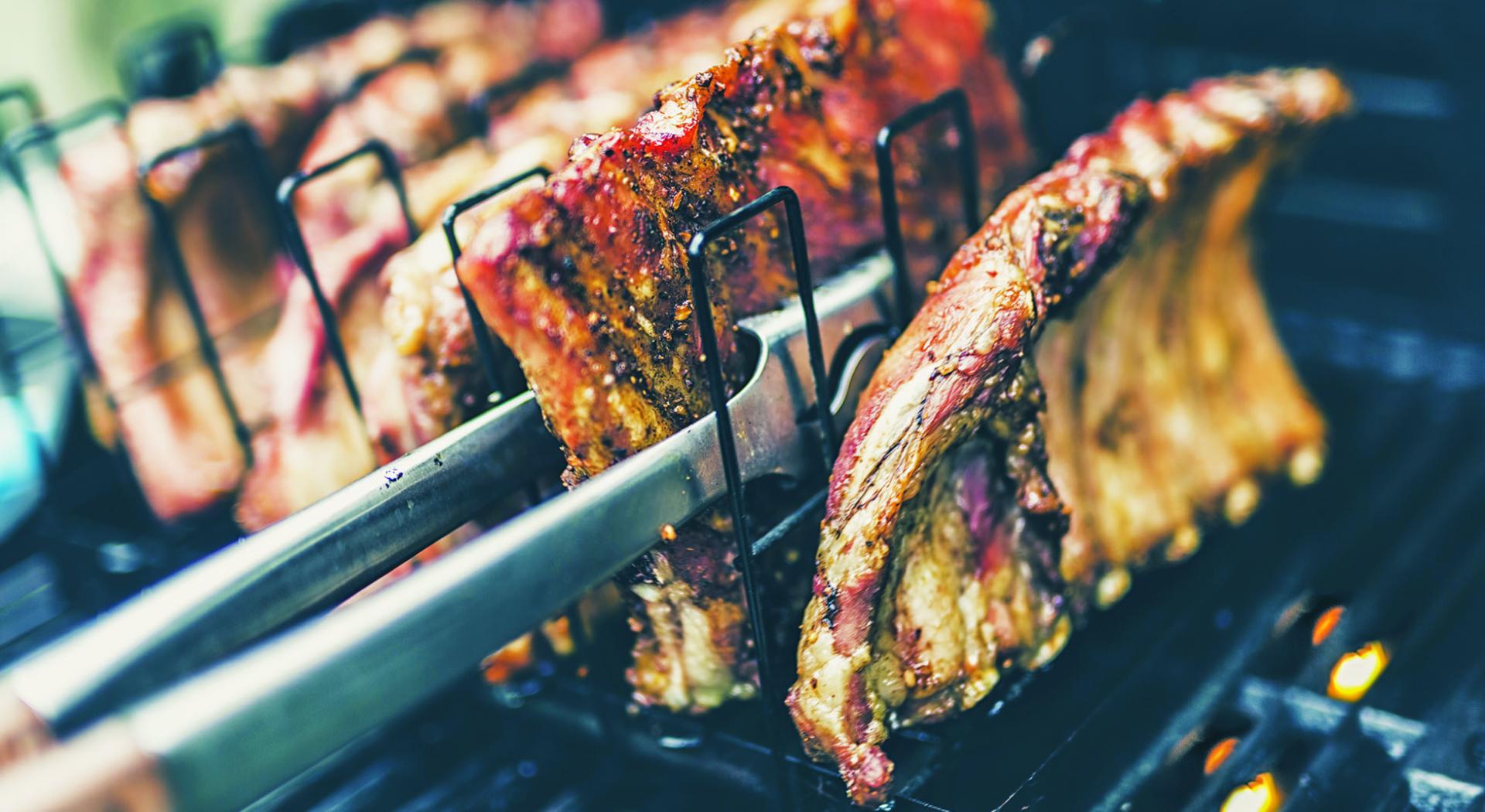 Hamburger Pollo Bistecca Antiaderente Rib Rack,Supporto di Cottura per Costine per Pollo Manzo Costoletta d'Agnello Costolette per Pesce Verdure 2pack BBQ Rib Rack Hamburger Pollo Bistecca Antiaderente Rib Rack,Supporto di Cottura per Costine per Pollo Manzo Costoletta d'Agnello Costolette per Pesce Verdure 2pack BBQ Rib Rack