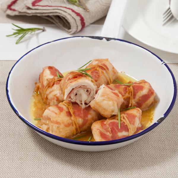 Involtini di pollo con prosciutto AIA Food
